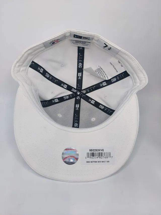 Boné New York Yankees Branco - New era - 59fifty - Baseball - Foto 4