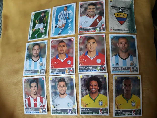 Lote Com 15 Figurinhas Da Argentina - Copa Do Mundo 2018