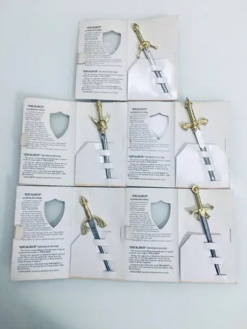 5 Espadas Excalibur miniaturas novas  - Foto 3