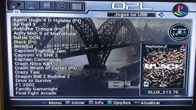 Pequenos jogos para PS2 via USB OPL - D O N Battle Stadium 
