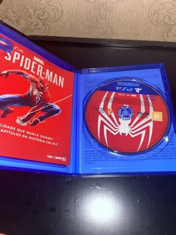 Vendo jogo Spider-man para ps4