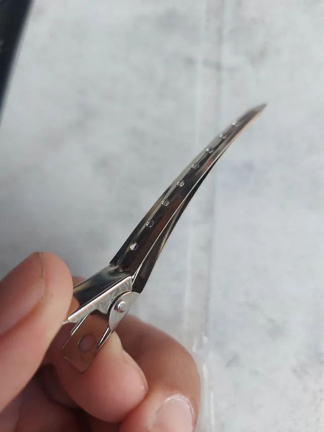 Kit 6 clips prendedor barbeiro - Foto 2