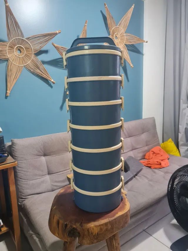 Conjunto / Kit de Marmitas Térmicas 7 unidades 