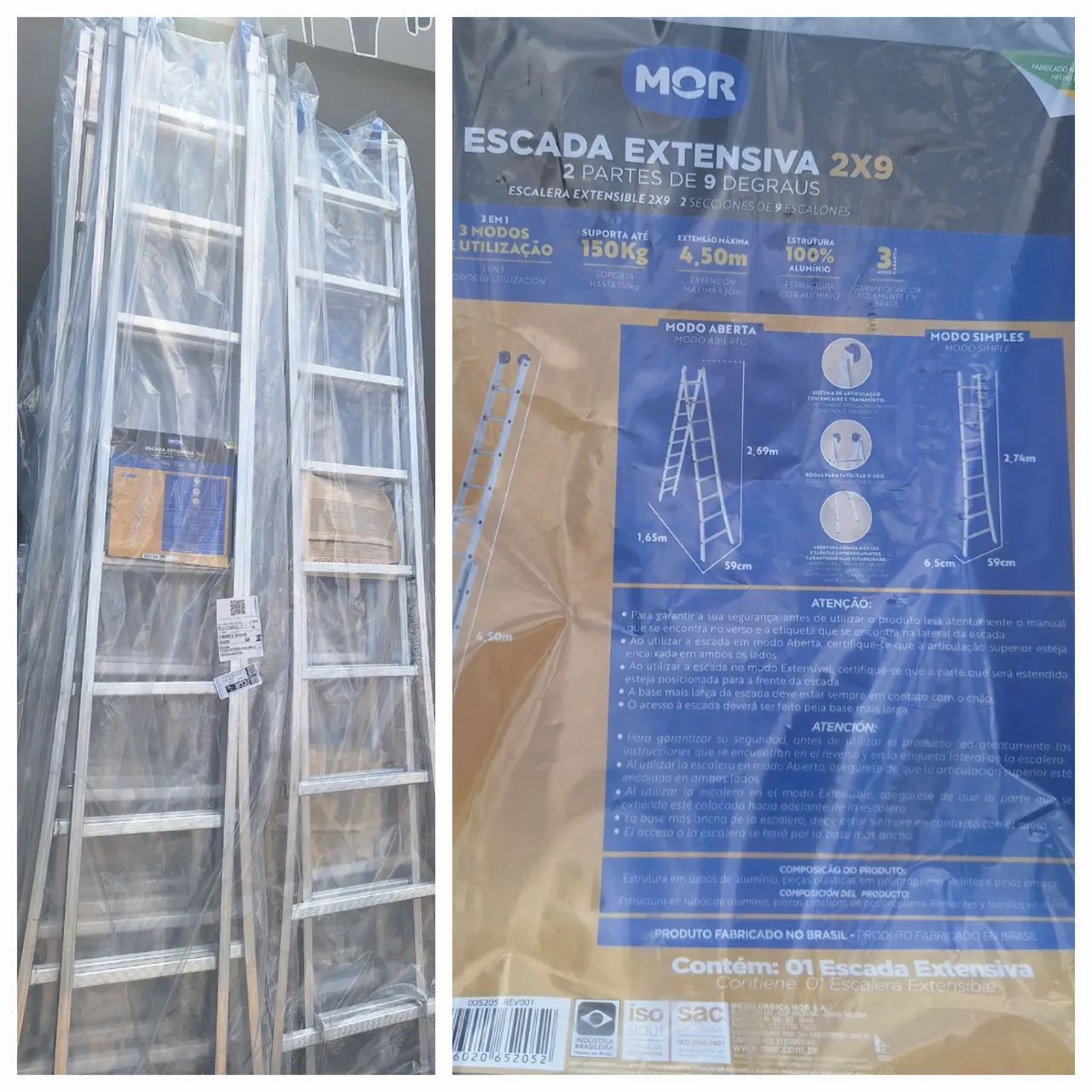 Escadas Alumínio - Diversos Modelos - Foto 4