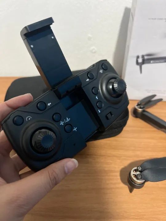 Drone F198 filma e tira foto (novo) - Foto 4