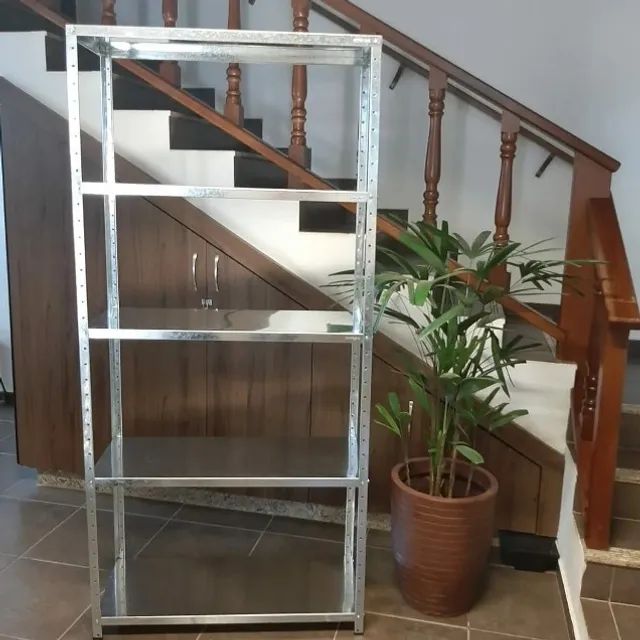 Estante Multiuso | OSL 0A098 | Linha Leve Capac. 30kg p/ nível 6 Bandejas 30cm