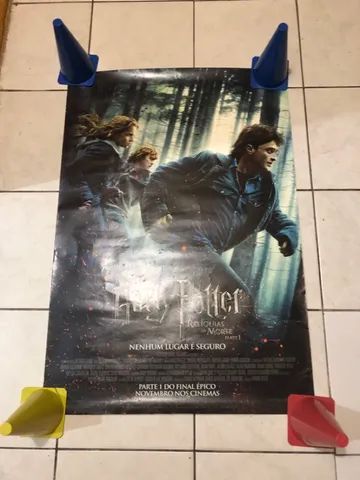 POSTER ORIGINAL DO FILME HARRY POTTER E AS RELIQUIAS DA MORTE PARTE 1 - Foto 3