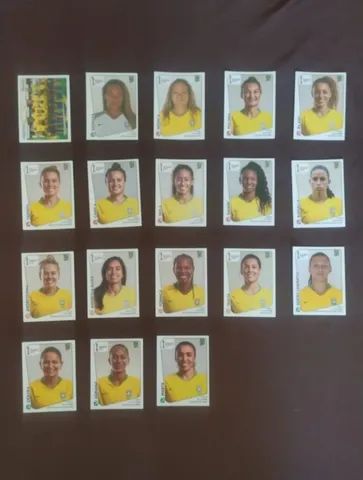 Figurinhas do Brasil Copa Feminina 2019