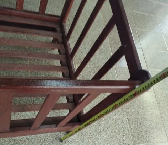 Berço em madeira maciça - Foto 5