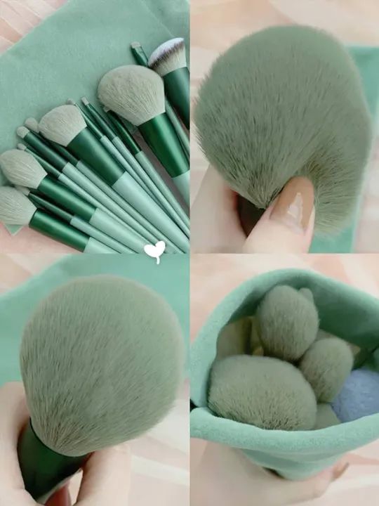Conjunto de pincéis de maquiagem super macio de 13 PCs - Foto 2