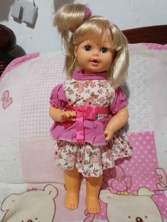 Boneca Bolinha de sabão estrela antiga pra restaurar - Foto 2