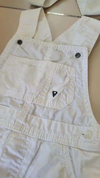 Macacão bebê branco - novo - Foto 2