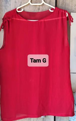 Blusas feminina Pouco uso tam G/GG - Foto 3