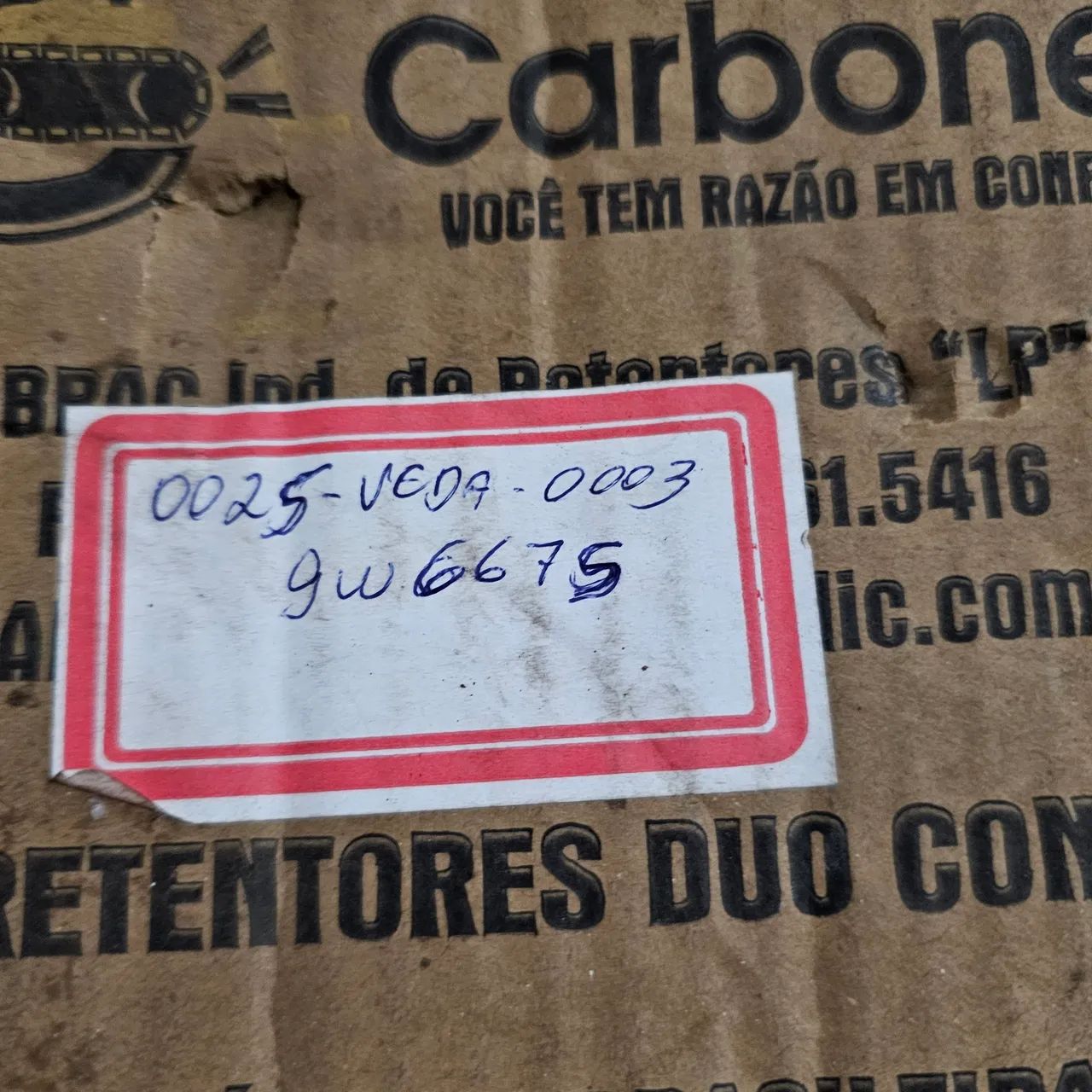 Equipamentos caterpillar retentor duocone novo 9W6675 - Foto 4