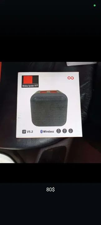 Caixa de som wireless a10 excelente qualidade
