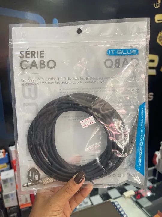 Cabo de Audio P10-P10 IT BLUE LE-5500-5M