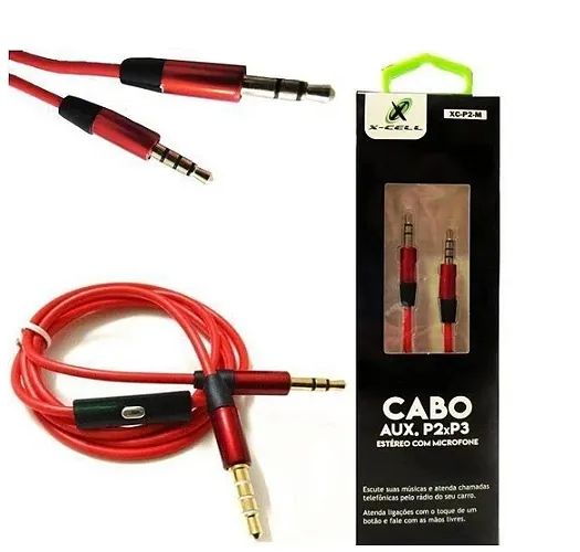 Cabo Axuliar P2 Para P2 1 Metro Xc-p2-1m 006794