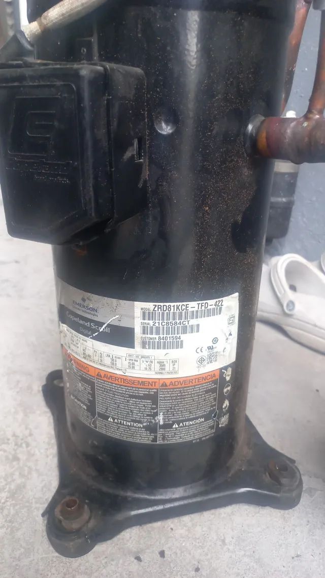 Compressor ar condicionado usado