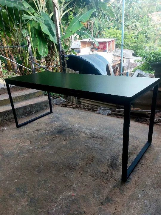 Mesa estilo industrial  - Foto 4