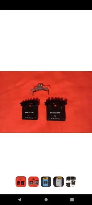 Pastilhas de freio Shimano Ceramic BL-02S - Foto 3