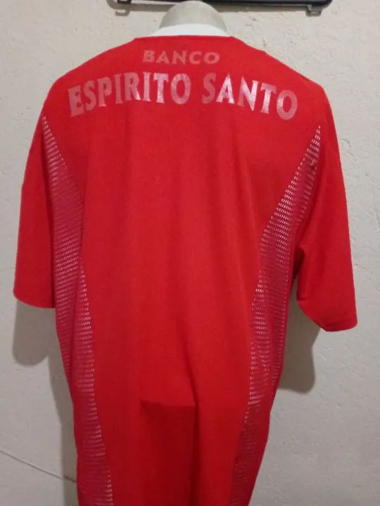 Camisa de Futebol Benfica Adidas 2002 - Tamanho GG - Foto 2
