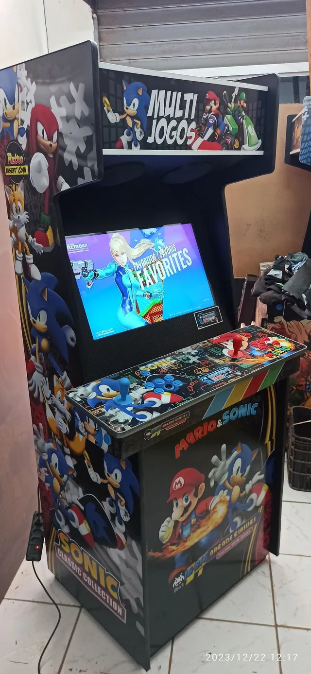 Fliperama Retro Multijogos 14k
