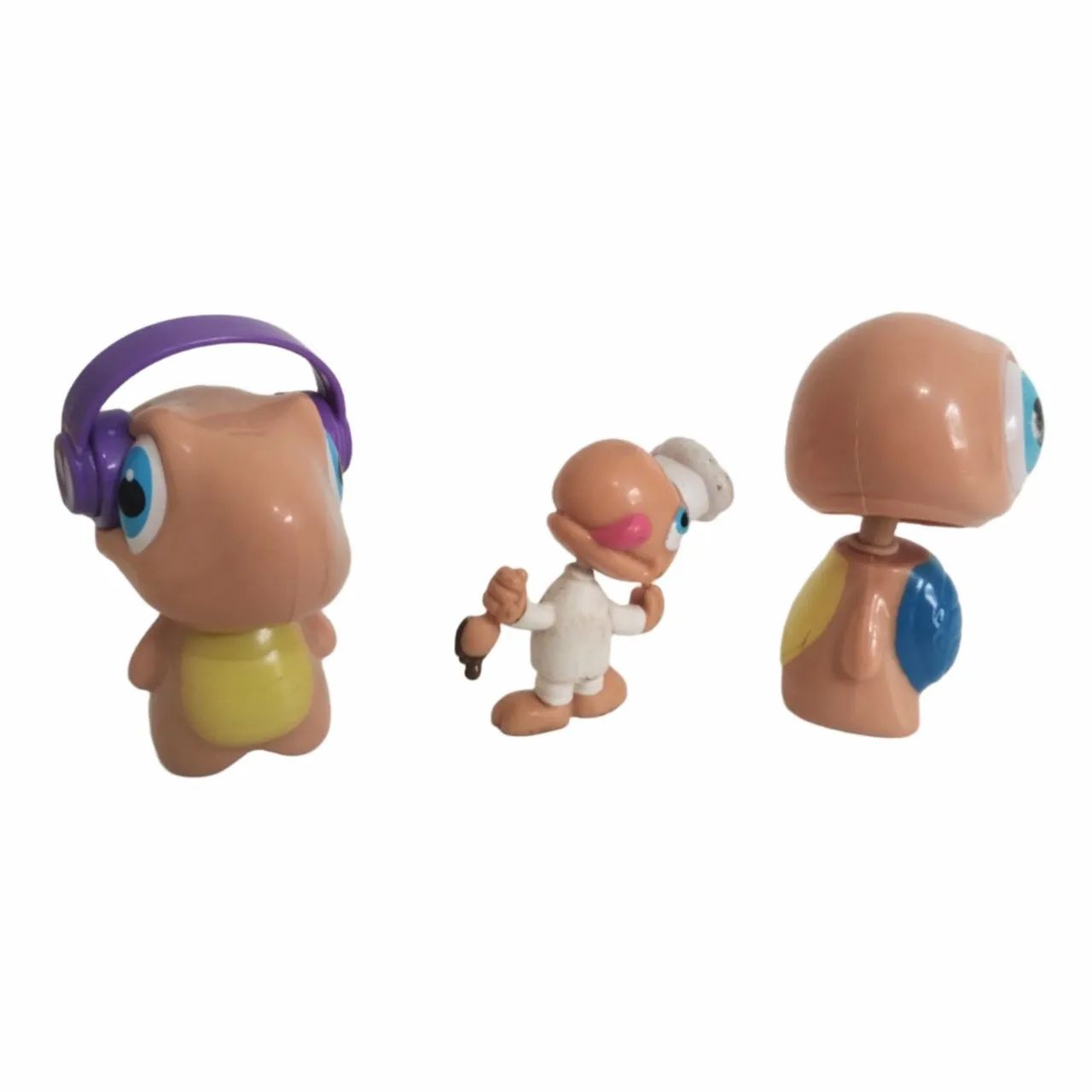 Coleção 3 Tortuguitas, oficiais Árvore (mexem a cabeça)