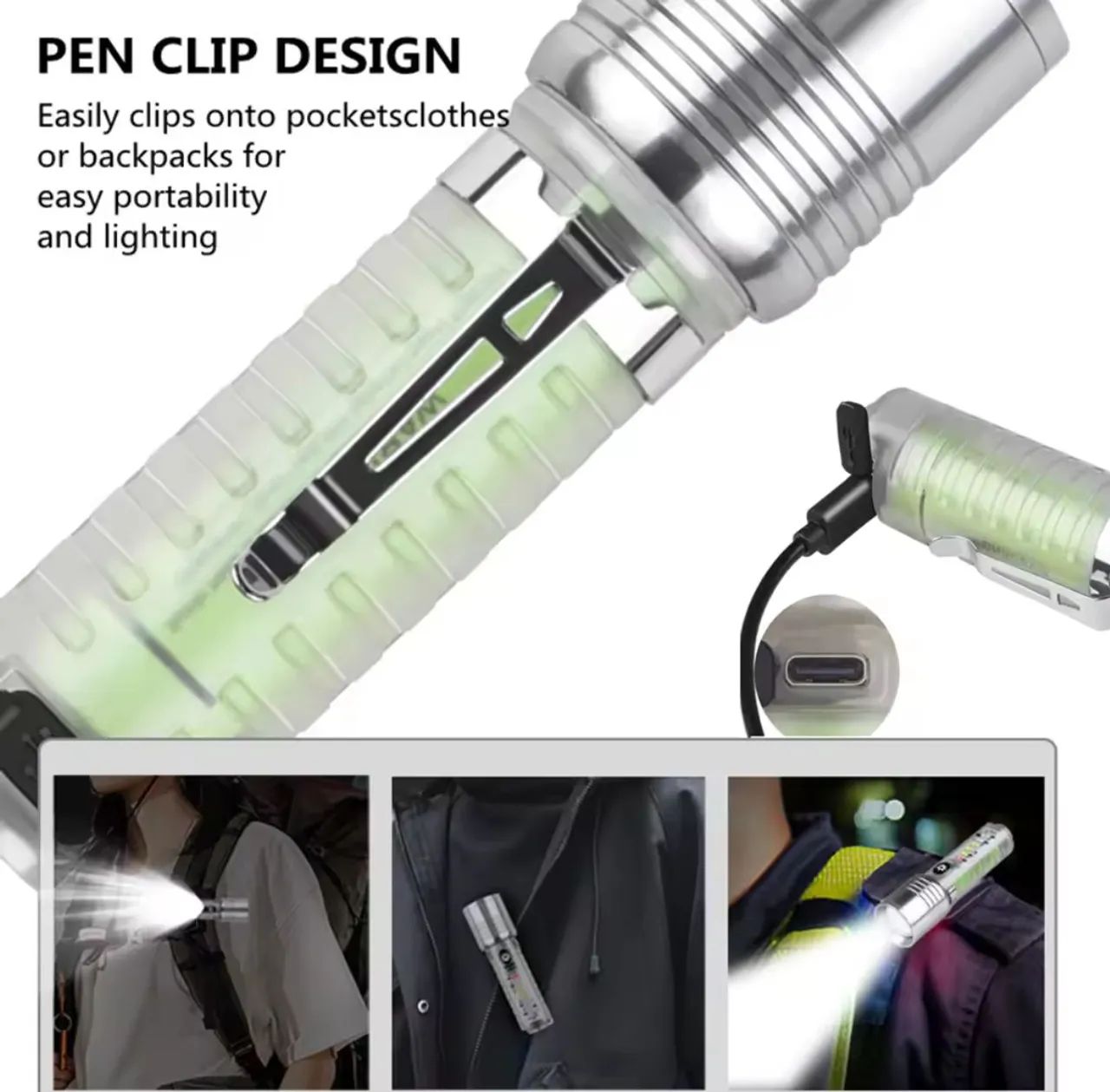 Lanterna Tática  - Alta Potência e Alcance - Foto 6