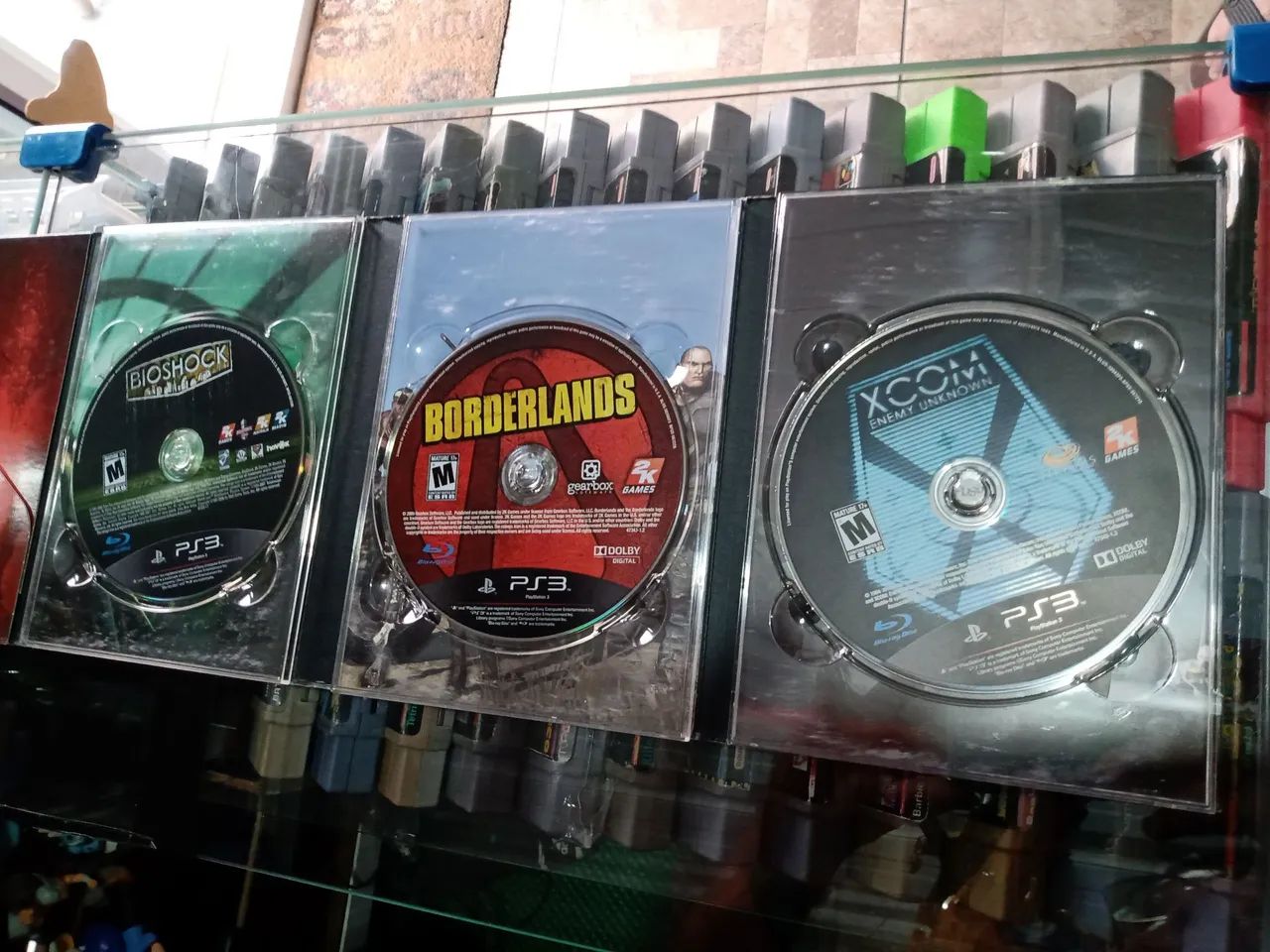 Jogos PS3 - Bioshock, Borderlands e XCOM: Enemy Unknown