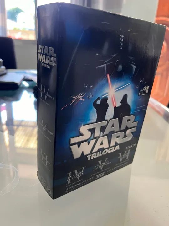 DVD Star Wars Trilogia IV, V e VI 