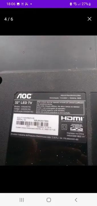 Suporte para TV de Metal - Foto 4