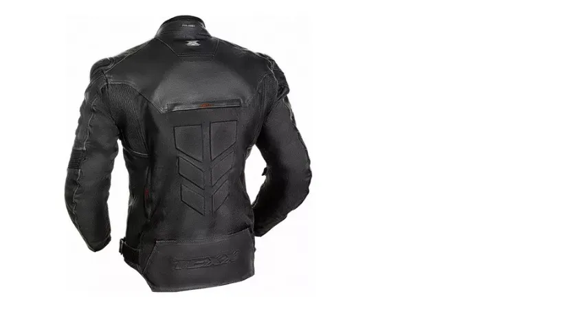 Jaqueta Moto Masculina Proteção Com Couro Texx Falcon V2 6g