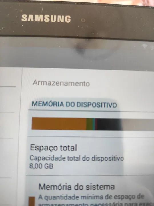 Baixou!!!!  Vendo Tablet Samsung tela 9.6' - Foto 2