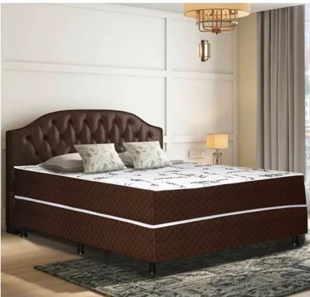 Cama box casal nova 