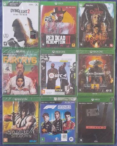 Jogos Xbox One Zerados Lacrados 150 reais cada