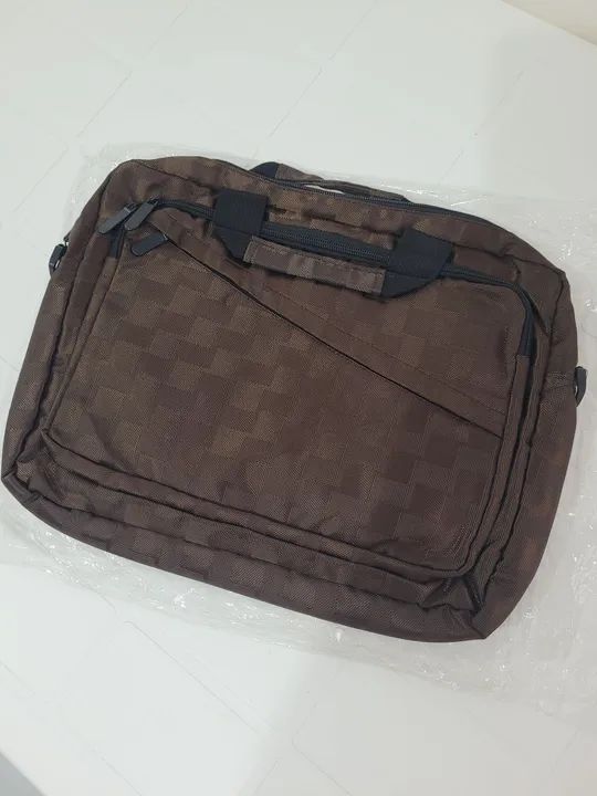 Bolsa de alça com repartições para notebook etc. - Foto 3