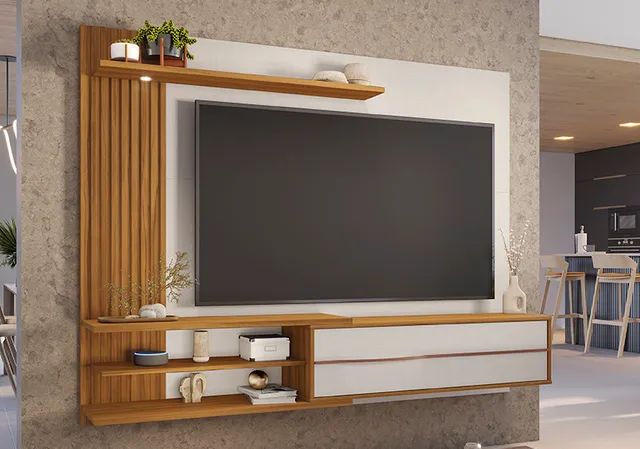 Painel NT  Ripado Larg. 1.82m com LED t65