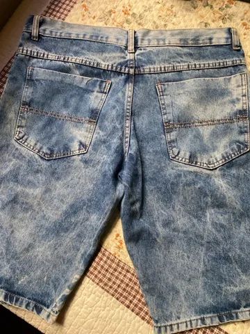 Bermuda jeans 44 masculina  - Foto 4