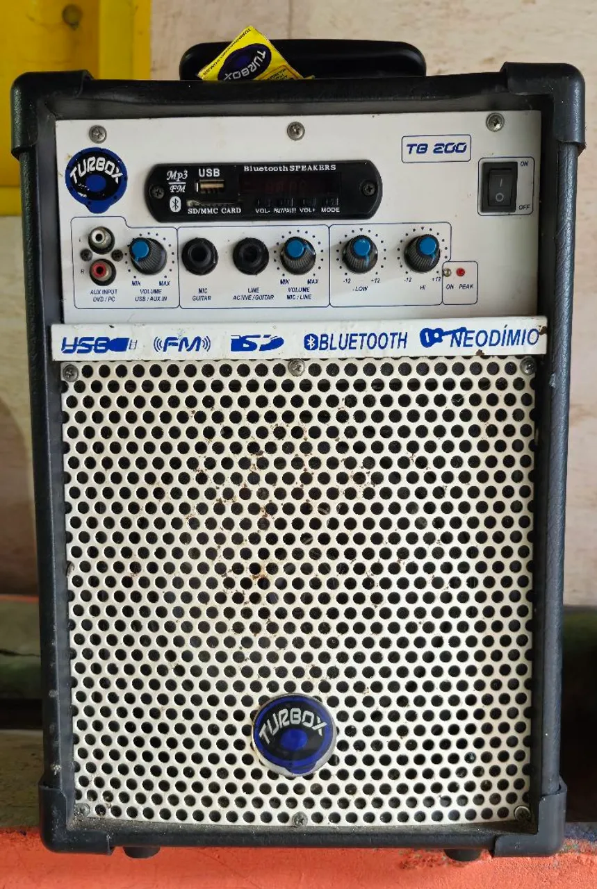 Caixa de Som Turbox TB 200 * / * WhatsApp e Liga