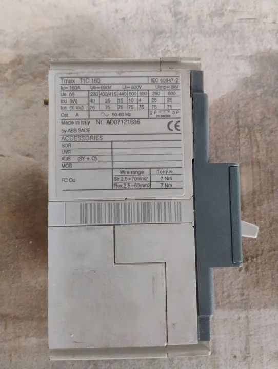 Disjuntor ABB Tmax 125A - Foto 2