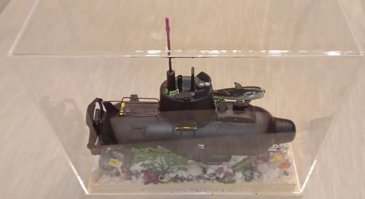 Protótipo subimarino miniatura colecionadores - Foto 4