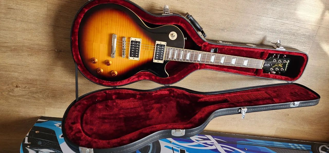 Guitarra les paul epiphone standard pro 