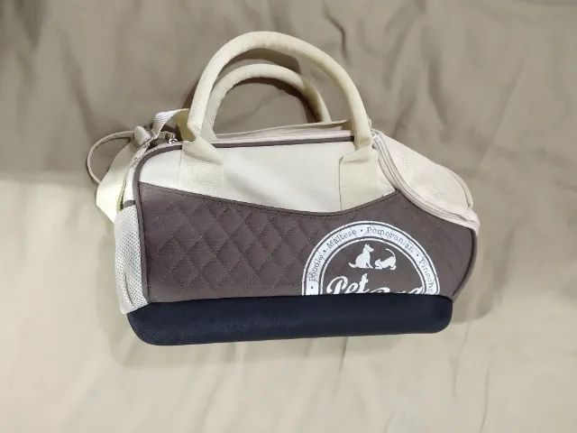  Bolsa de Transporte Jambo Function Grande para Cães - Marrom - Foto 4
