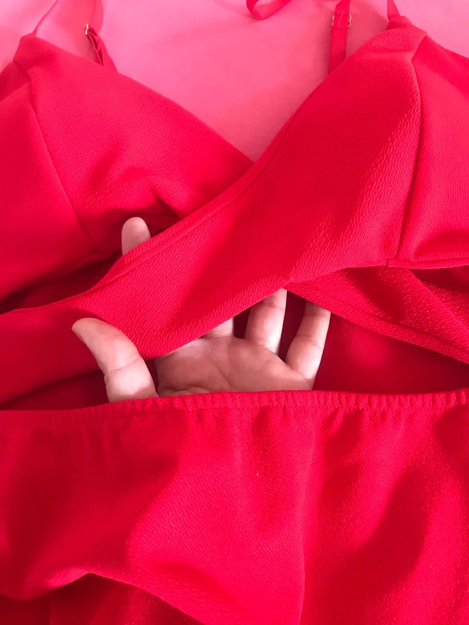 Vertido vermelho justo lindíssimo  - Foto 2