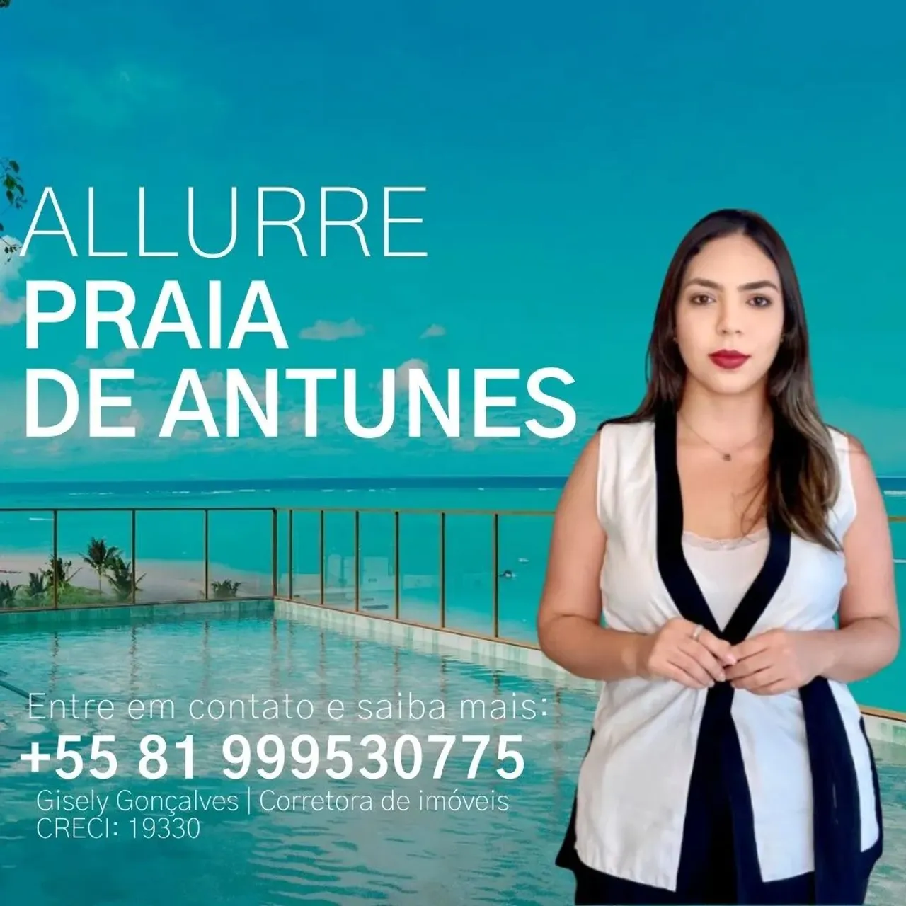 FLAT A BEIRA MAR NA PRAIA DE MARAGOGI | FLAT NA PRAIA DE ANTUNES | INVESTIMENTO INTELIGEN