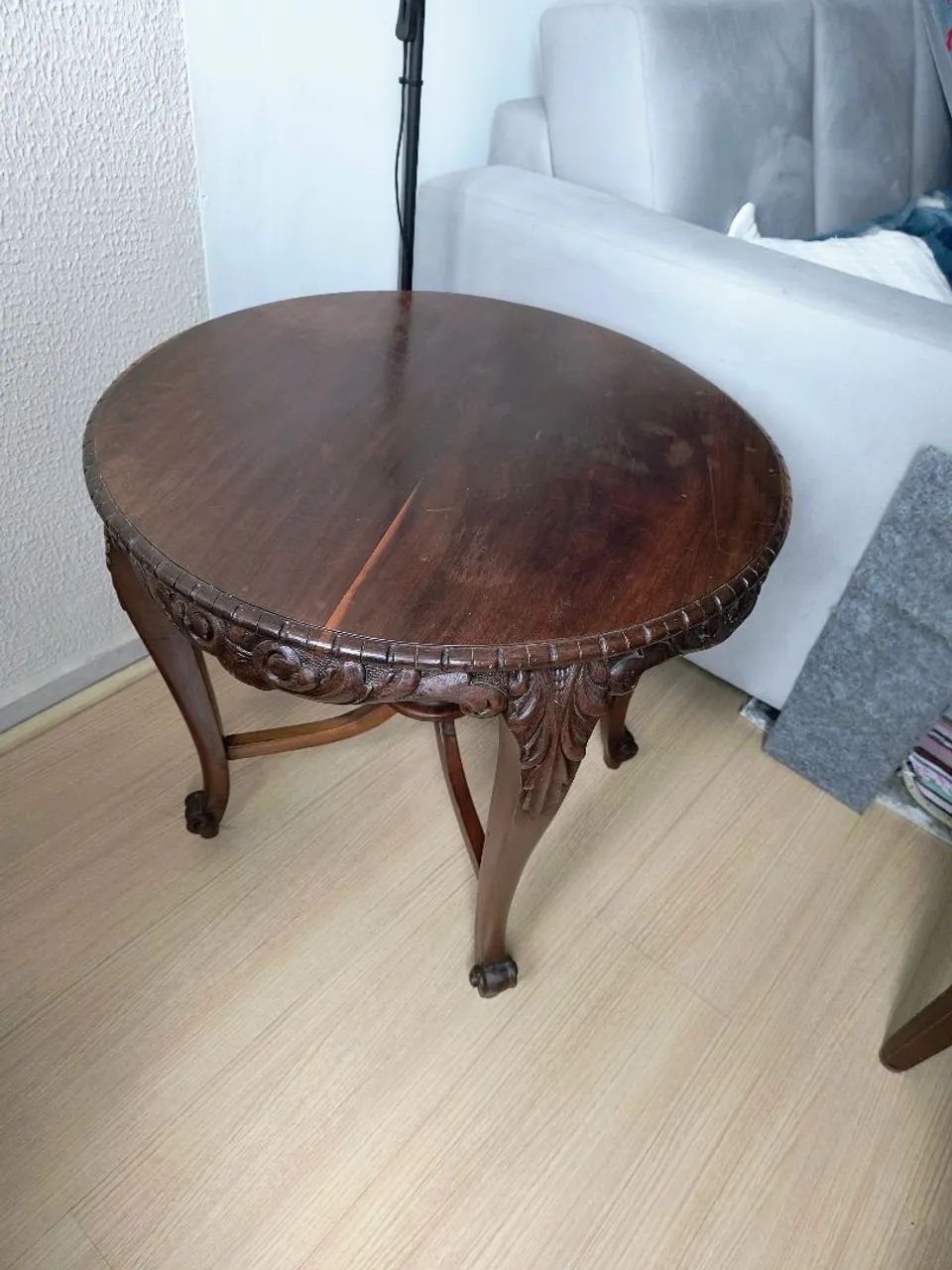 Mesa Lateral Clássica em Madeira Maciça64618325201667121