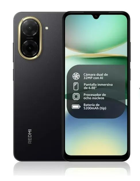 【新品未開封 】Xiaomi Redmi A5 ブラックSIMフリー 128GB Smartphone Xiaomi Redmi A5 4G Dual SIM de 128GB 4GB RAM Tela 6.88