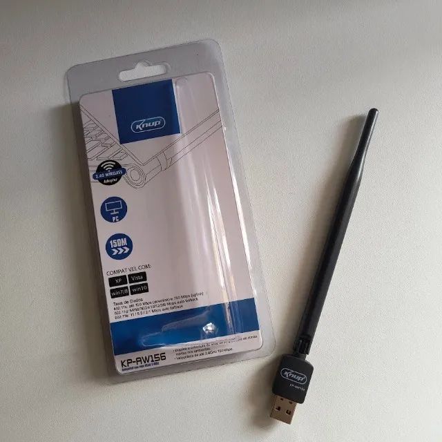 Adaptador Antena USB WiFi 150Mbps *ENTREGA GRÁTIS* - Foto 2