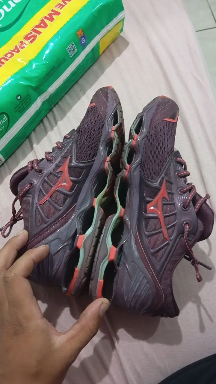 Tênis Mizuno Wave Prophecy X - Roxo/Bordô