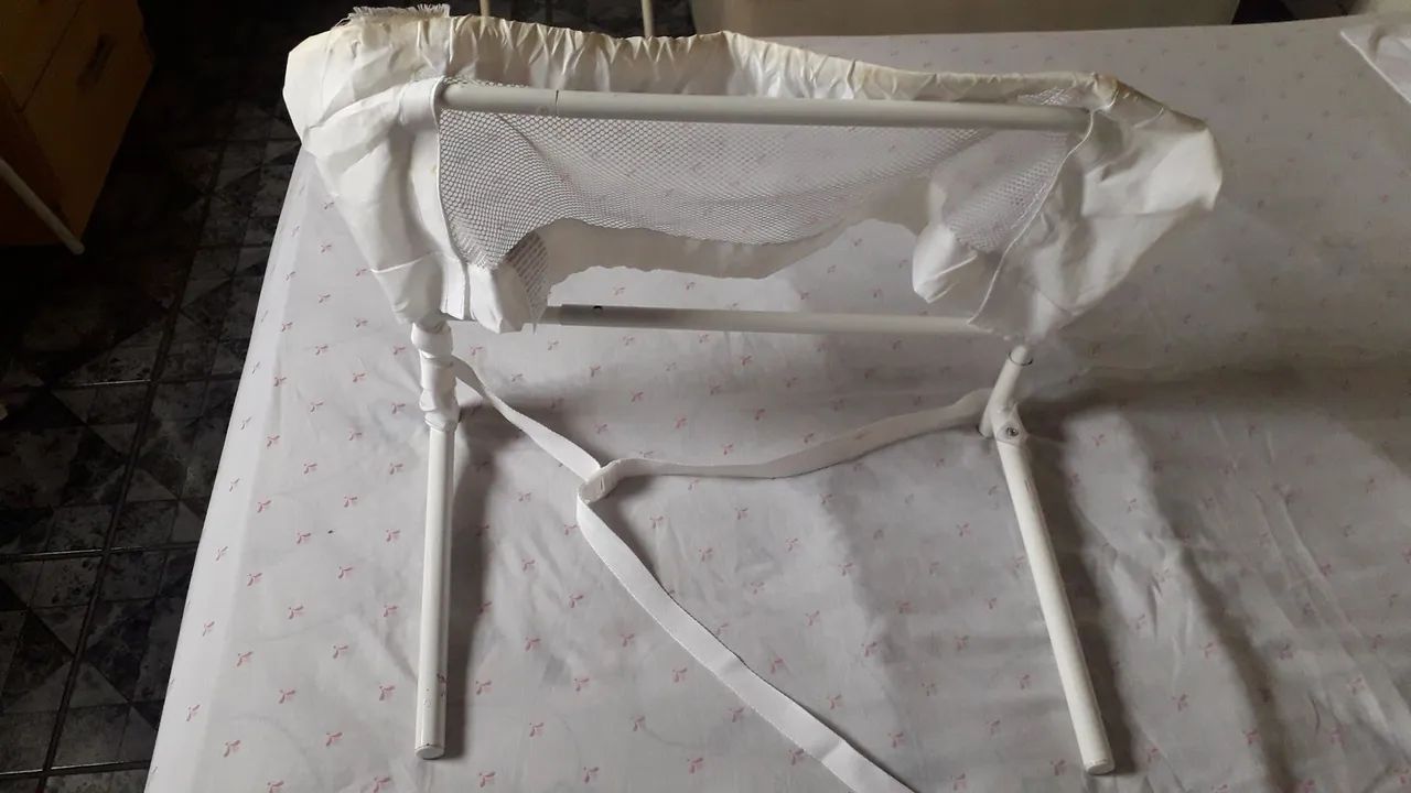 Protetor de cama infantil Branco